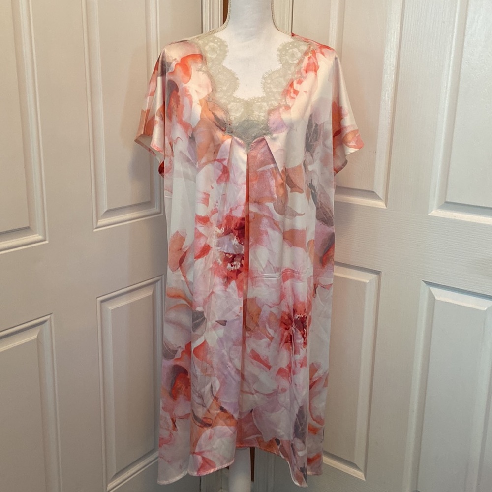 Jennifer Lopez Intimates Caftan Lounge Dress/ Gown ~ Small